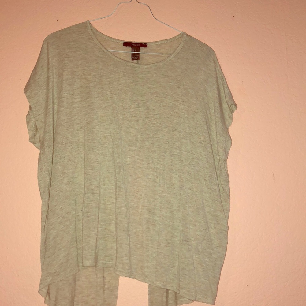 open back forever 21 top